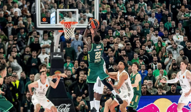 EuroLeague: Panathinaikos Kalahkan Real Madrid 82-81